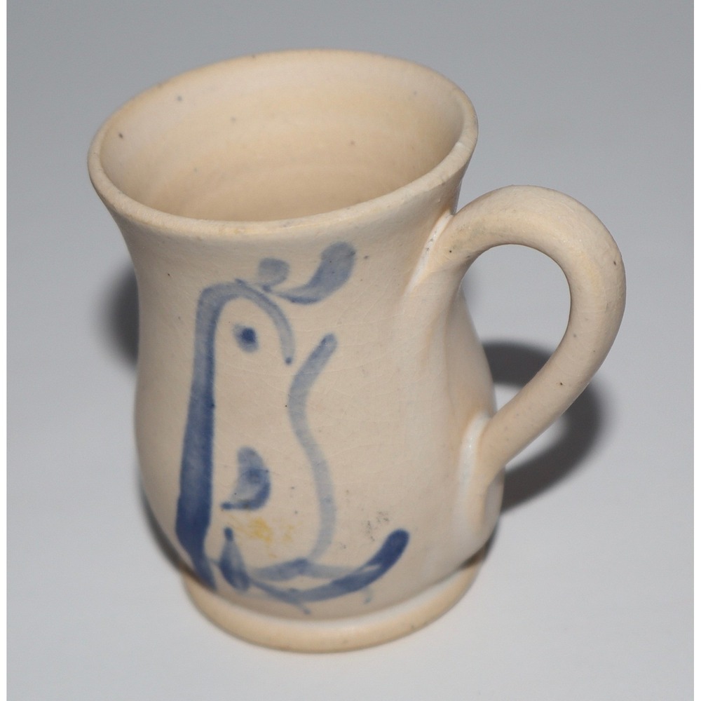 Pleasant Company Rowe American Girl Kirsten Pottery Replacement Mug Blue Bird